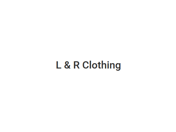 L & R Clothings discount codes