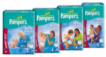 Pampers Nappies discount codes