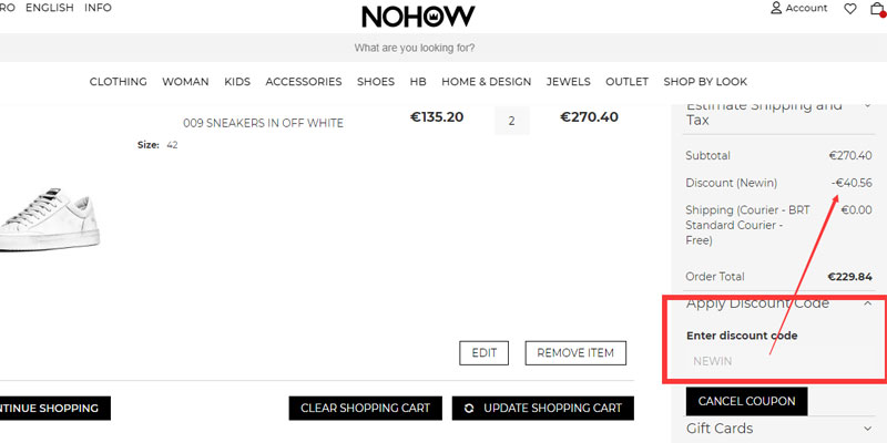 nohow style discount code