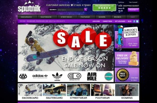 Sputnik Snowboard Shop discount codes