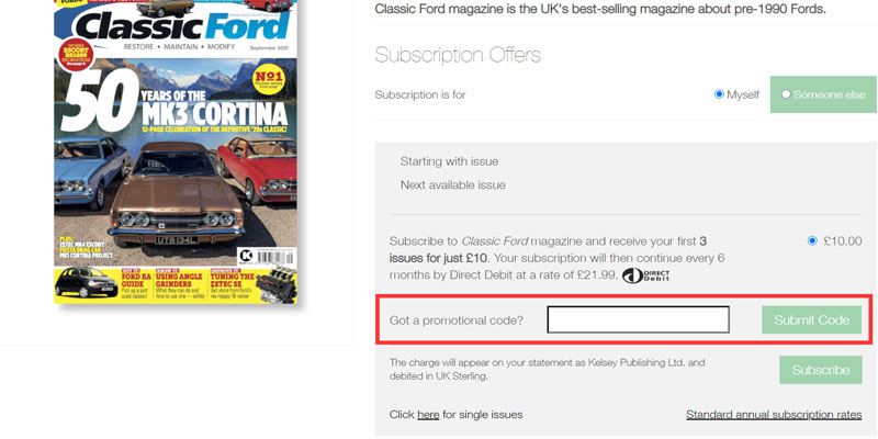 kelsey shop promo code