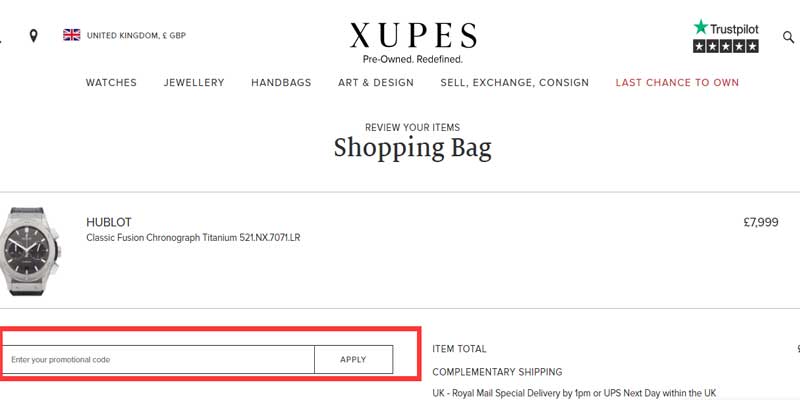 Xupes promo code