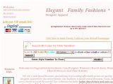 Elegantfamilyfashions.com discount codes