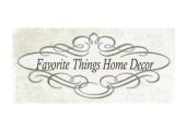 Favorite Things Home Decor discount codes