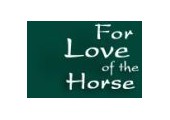 For Love Of The Horse