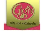 Gigis Gifts And Calligraphy discount codes