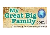 My Great Big Family.com discount codes
