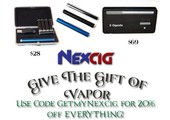 Nexcig.com discount codes