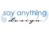 Say Anything Design discount codes